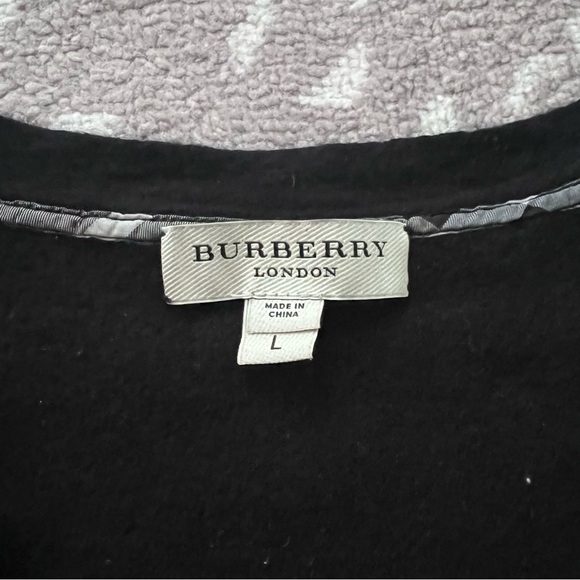 Burberry Black Cardigan Cashmere/wool Blend XS Women’s - Picture 7 of 9